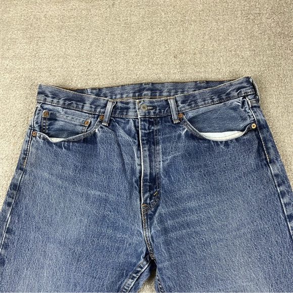 Vtg Levis 505 Straight Leg Jeans - Picture 6 of 13